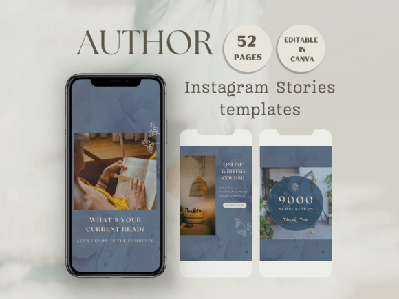 Download Writer Instagram Story Template - Writer Collection