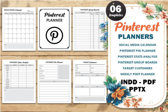 Download Pinterest Planner, Social Media Planner - Pinterest Collection