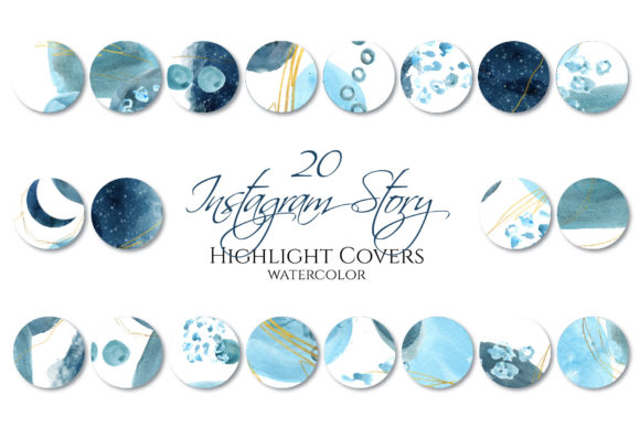 Download Watercolor Instagram Story Highlight - Story Collection