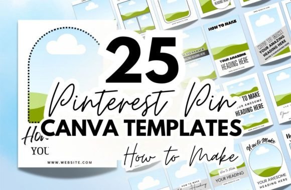 Download "How to Make" Pinterest Canva Templates - Pinterest Collection