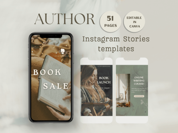 Download Writer Instagram Story Template - Writer Collection