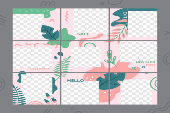 Download Floral Puzzle Template - Puzzle template Collection